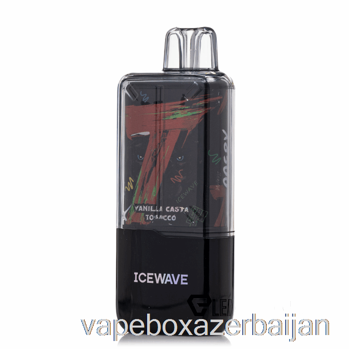 Vape Box Azerbaijan ICEWAVE X8500 Disposable Vanilla Casta Tobacco